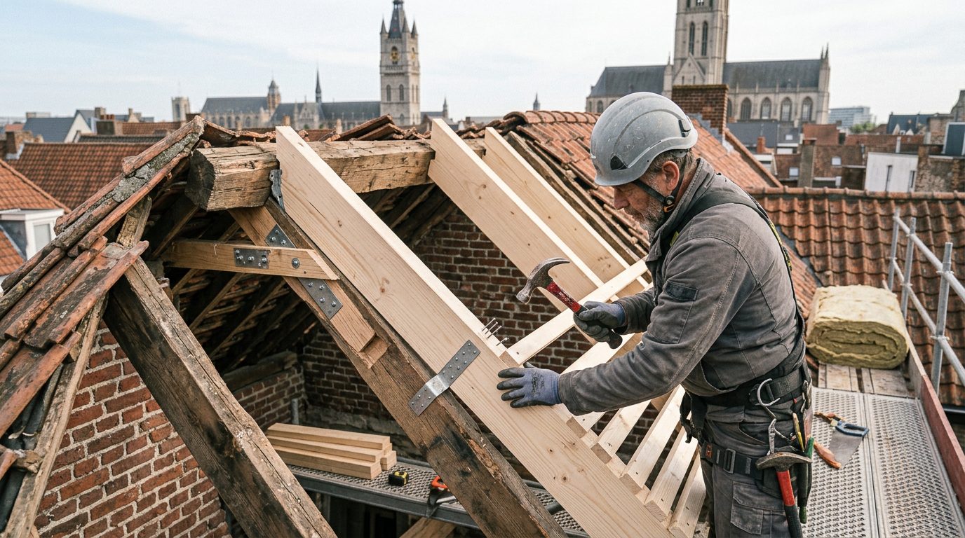 Dakconstructie herstellen