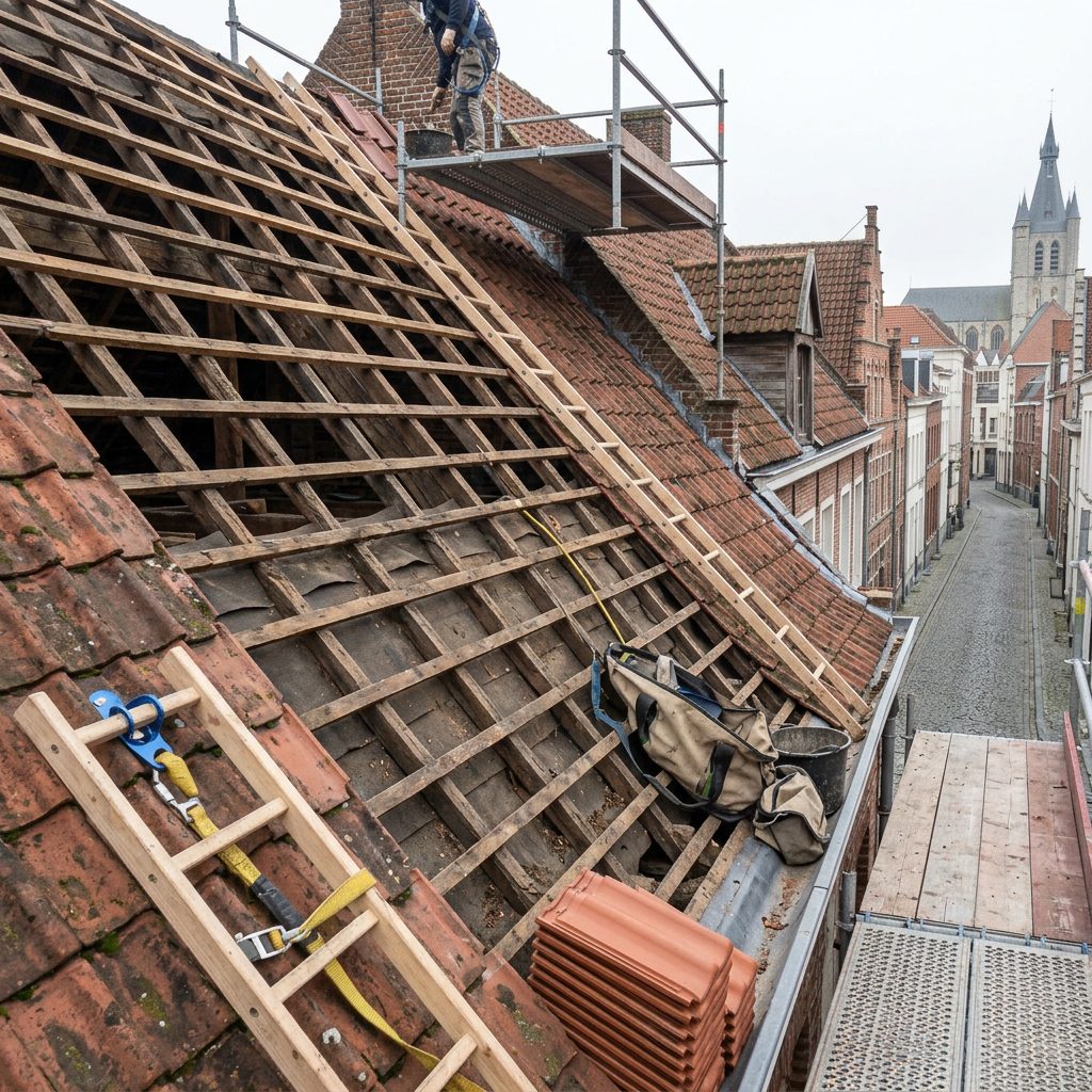 Dakpannen vervangen of het volledige dak renoveren