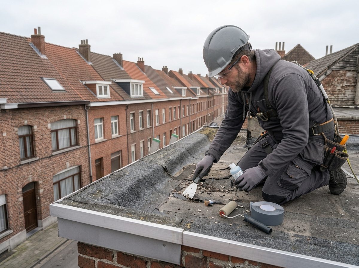 EPDM dak herstellen EPDM dak herstellen