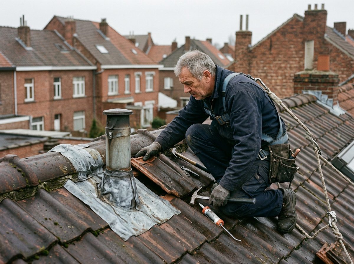 Hoe wordt een daklekkage opgespoord