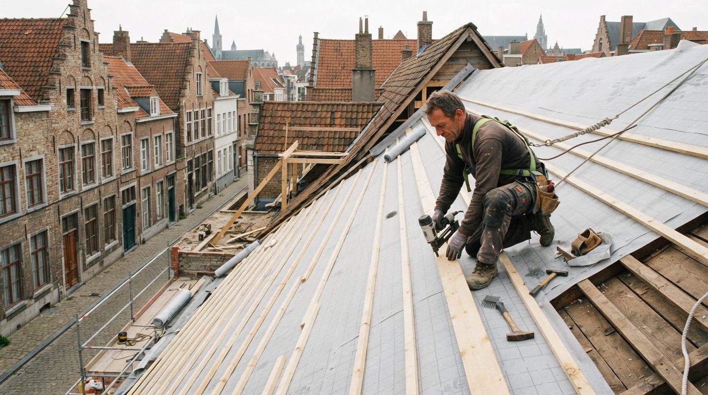 Nieuw onderdak plaatsen