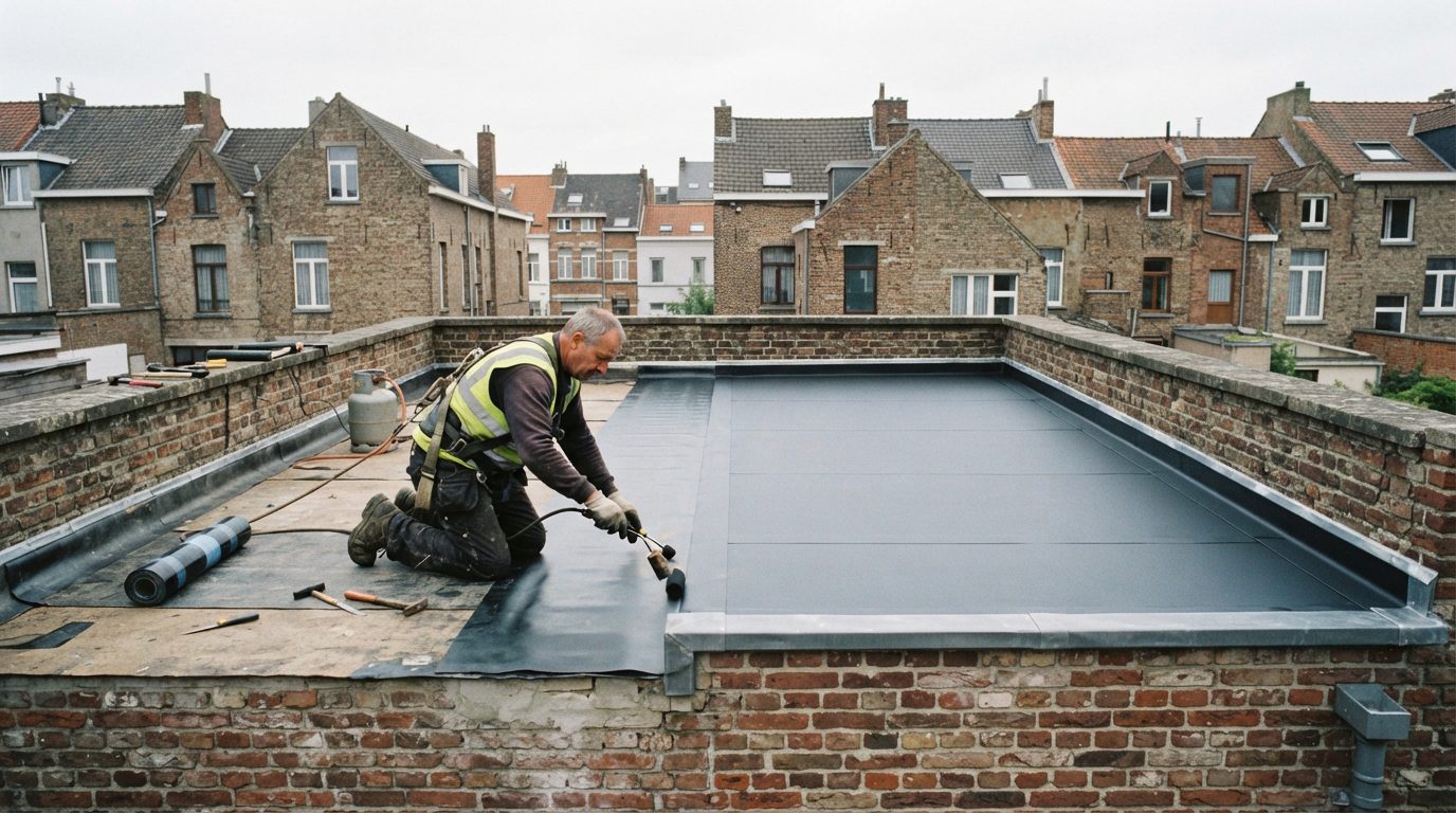 Nieuwe dakbedekking plaatsen 2
