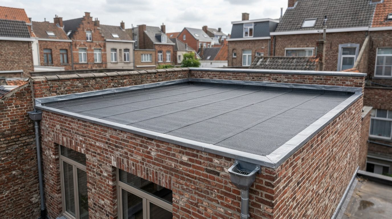 Plat dak renoveren en isoleren