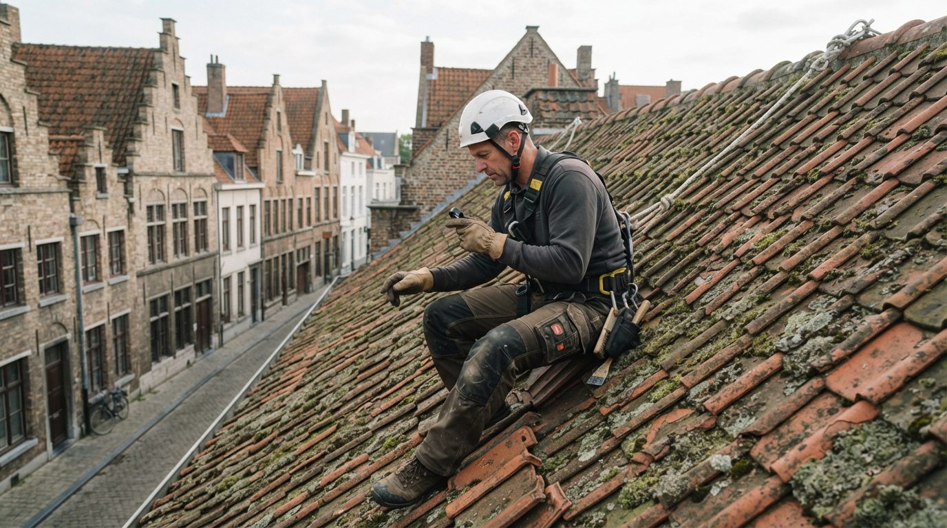 Stap 1 — Het dak controleren