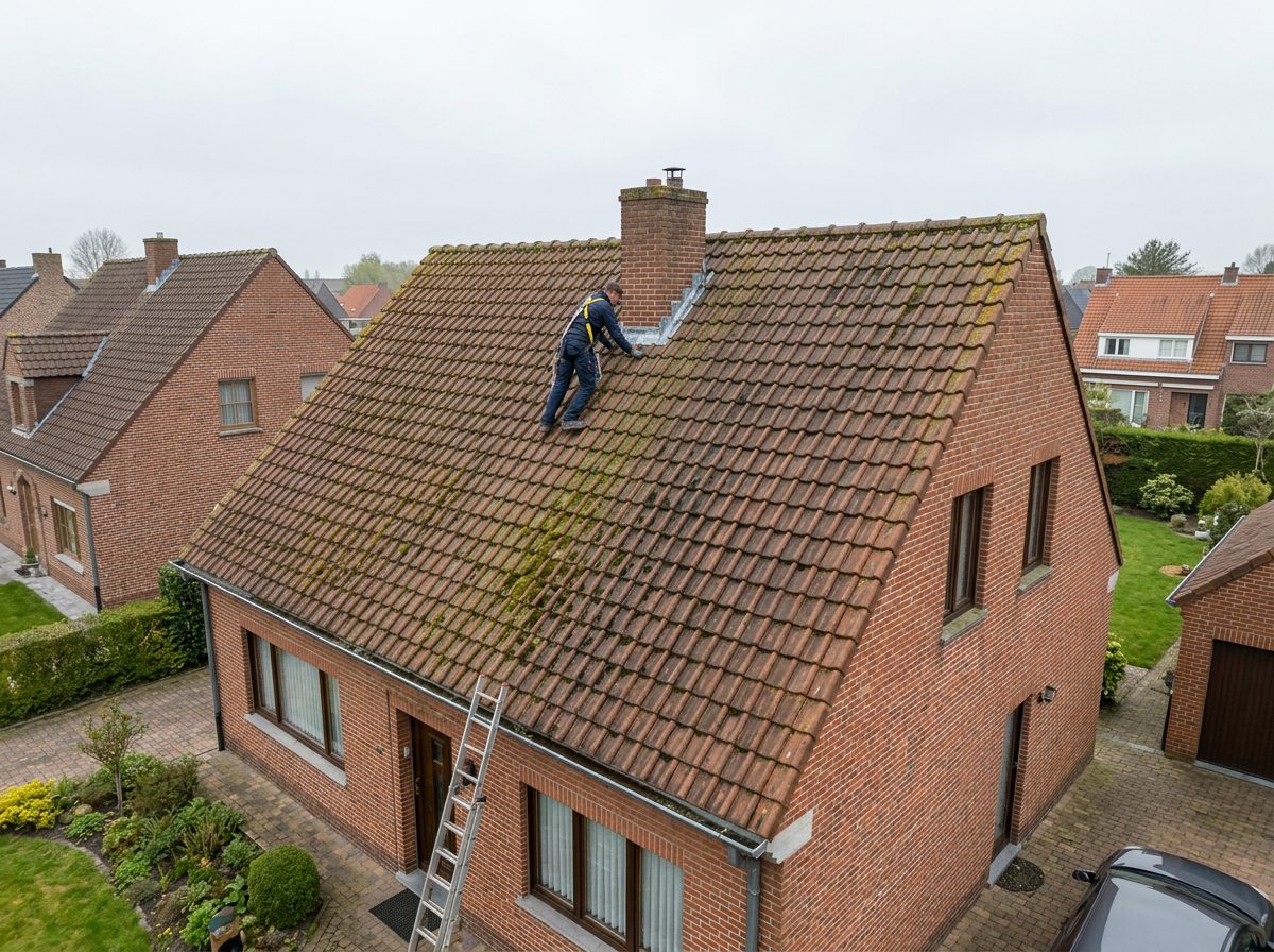 Wat kost een dak reinigen in Gent