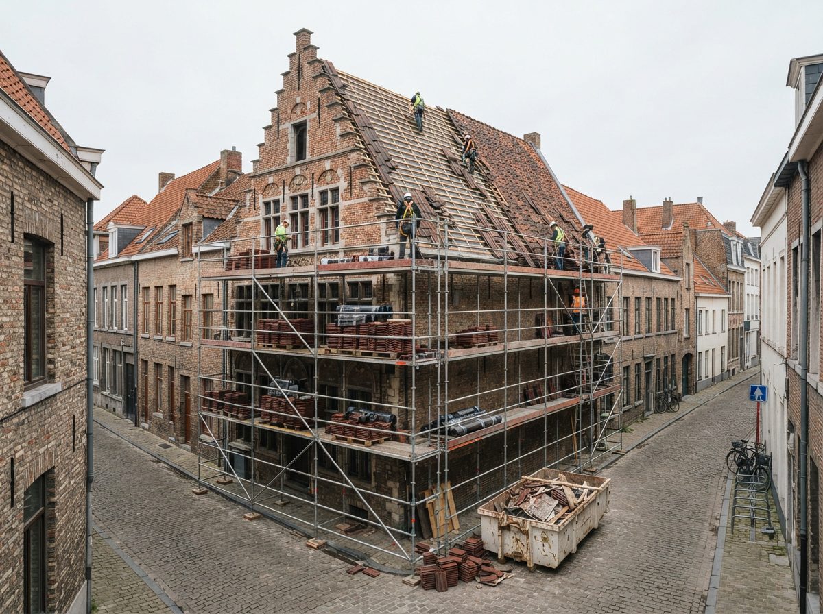Wat kost een nieuw dak in Gent
